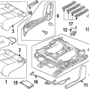 Cover Cap - Mazda (TS38-88-1N1-34)