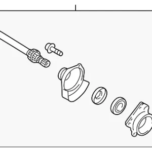 Intermediate Shaft - Mazda (FF05-25-700A)