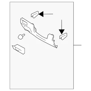 Lower Panel - Mazda (GK2A-64-280D-72)