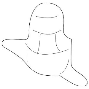 Surround Weather-Strip Clip - Mazda (GA2A-58-762)
