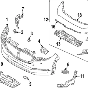 Bumper Cover - Mazda (DGY9-50-030)