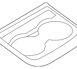 Trim Bezel - Mazda (TA0A-64-421-02)