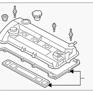 Valve Cover - Mazda (L390-10-210G)