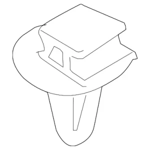 Release Cable Lower Clip - Mazda (G030-67-014)