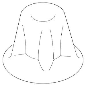 Wheelhouse Liner Retainer - Mazda (C100-51-SJ3A)