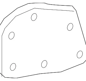 Cowl Trim Cover - Mazda (TK48-68-381B-02)