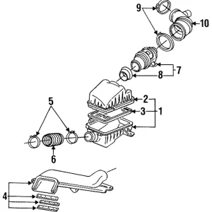 Air Mass Sensor Clamp - Mazda (FE05-13-240)