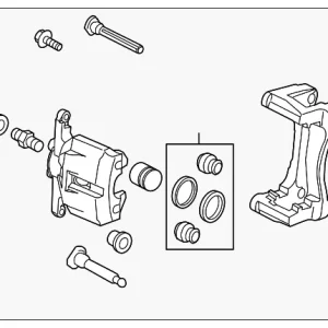 Caliper Assembly - Mazda (VAY0-33-98ZA)