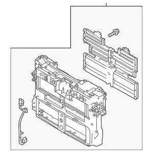 Shutter Assembly - Mazda (DN4K-53-100E)