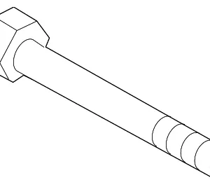Alternator Lower Bolt - Mazda (9YA0-2A-006)
