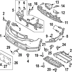 Rear Cover - Mazda (DN4E-56-111A)