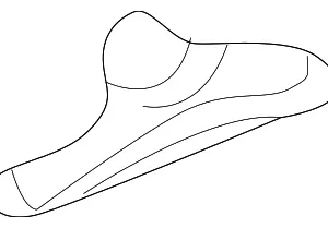 Rear Floor Pan Nut Plate - Mazda (NA01-53-760B)