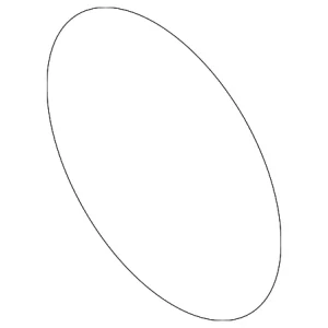 Suction Hose Rear Seal - Mazda (GK2G-61-J17)