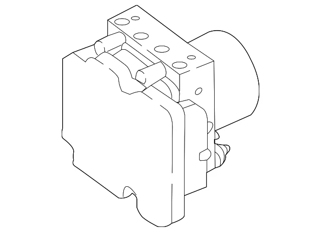 ABS Control Unit - Mazda (TNY1-43-7A0)
