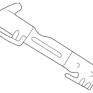 Seat Belt Anchor - Mazda (B30D-57-725D)