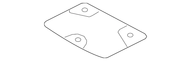 Deflector Shield Access Panel - Mazda (B45A-56-079)