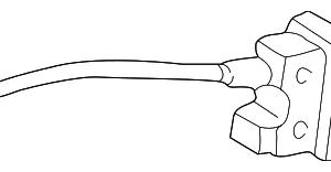 Cable Handle - Mazda (EC01-58-322D)