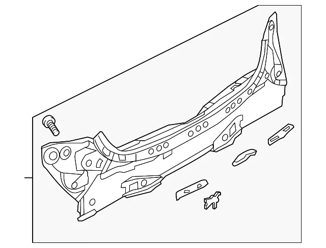 Panel Rear End - Mazda (GMY7-70-75ZB)