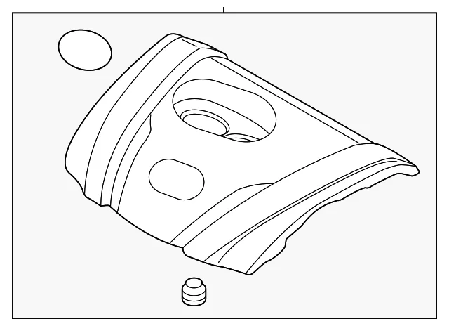 Engine Cover - Mazda (PYH7-10-2F0)