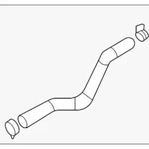 Lower Hose - Mazda (MH01-15-7DY)