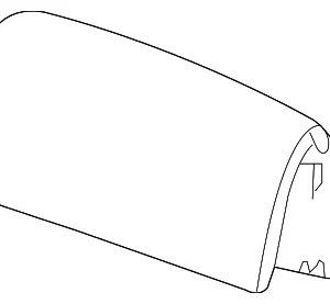 Passenger Air Bag - Mazda (ZZC1-57-K50-97)