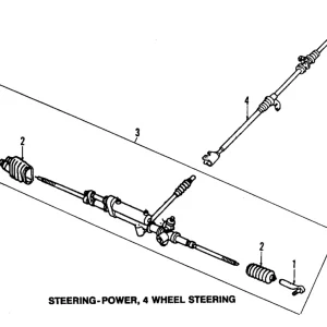 Tie Rod Boot - Mazda (HE01-32-12X)