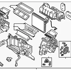 AC & Heater Assembly - Mazda (DD2J-61-130C)