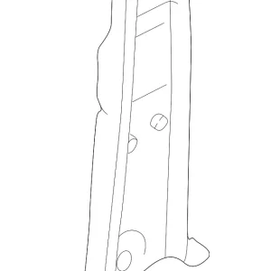 Lower Center Pillar Trim - Mazda (LC62-68-230B-05)