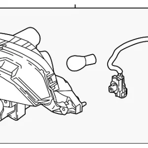 Signal Lamp - Mazda (DB4G-51-350A)