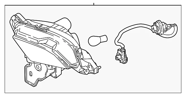 Signal Lamp - Mazda (DB4G-51-360A)