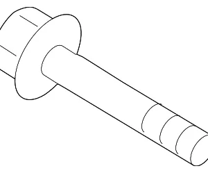 Rear Mount Bolt - Mazda (9YA0-2A-408)