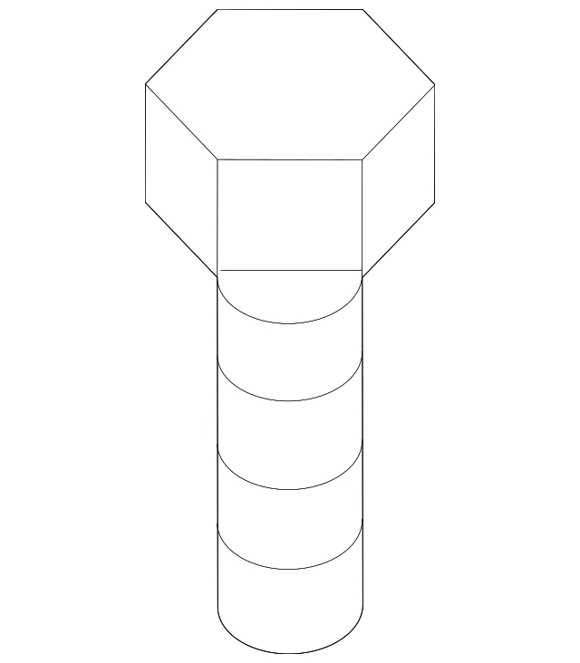 Trans Mount Bracket Bolt - Mazda (9YA0-21-22M)