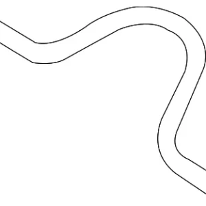 Rear Hose - Mazda (D01M-67-501)