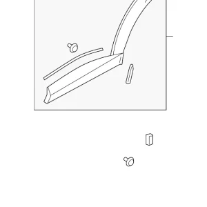 Lower Molding - Mazda (D10E-51-RC0H)
