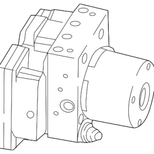 ABS Control Unit - Mazda (N4Y0-43-7A0E)