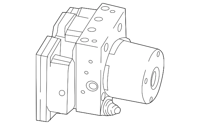 ABS Control Unit - Mazda (NAYJ-43-7A0E)
