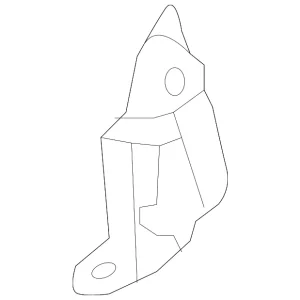 Passenger Air Bag Support Bracket - Mazda (KB7W-60-615A)