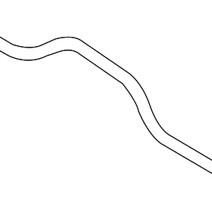 Transverse Rod - Mazda (TD11-34-H90)