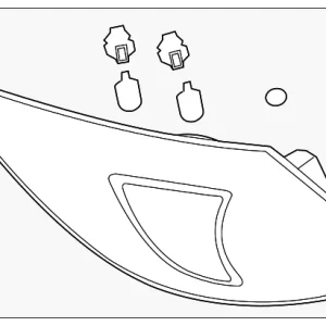 Tail Lamp Assembly - Mazda (KD33-51-150D)
