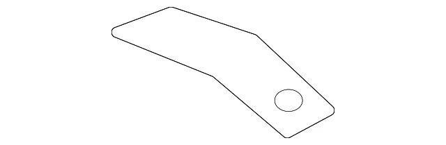 Front Floor Pan Rear Bracket - Mazda (VC67-53-6JX)