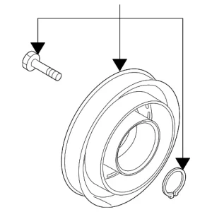 Pulley Assembly - Mazda (BBM4-61-L20A)
