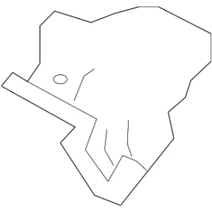 Cross-Member Extension - Mazda (BP4K-54-93ZC)
