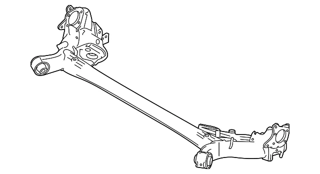 Axle Beam - Mazda (D10E-28-B0XE)