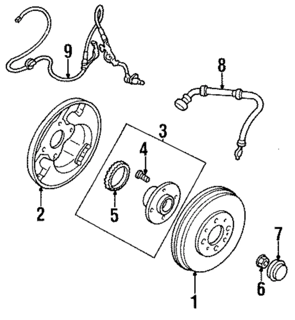 Backing Plate - Mazda (BC1D-26-280A)