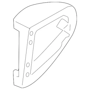 Release Cable Base Plate - Mazda (NC10-56-8B4A)