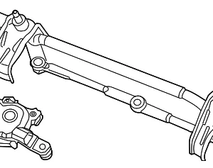 Motor & Linkage - Mazda (BJS7-67-37XB)