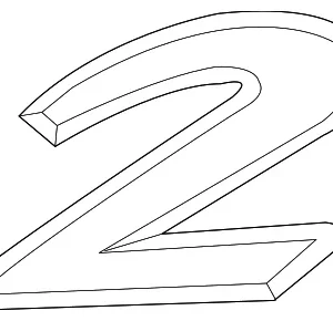 Nameplate - Mazda (DF71-51-721)
