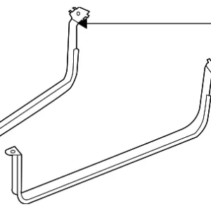 Fuel Tank Strap - Mazda (BN8B-42-710C)