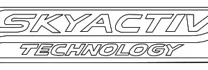 Nameplate - Mazda (GHK1-51-771)