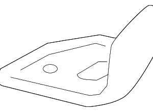 Tie Plate - Mazda (C235-54-380E)